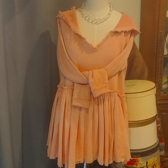 FREE PEOPLE Summer Dreams Rose Pullover Hoodie - Picture 3 of 5